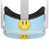 Blue Happy Face Oculus Quest 2 Skin